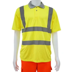 High Visibility Polo Shirt Reflective Safety t Shirt