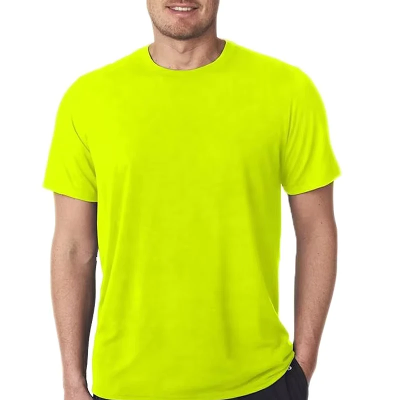 High Visibility Polo Work Shirt Reflective Stripe Safety Traffic Road Mining Construction Workwear
