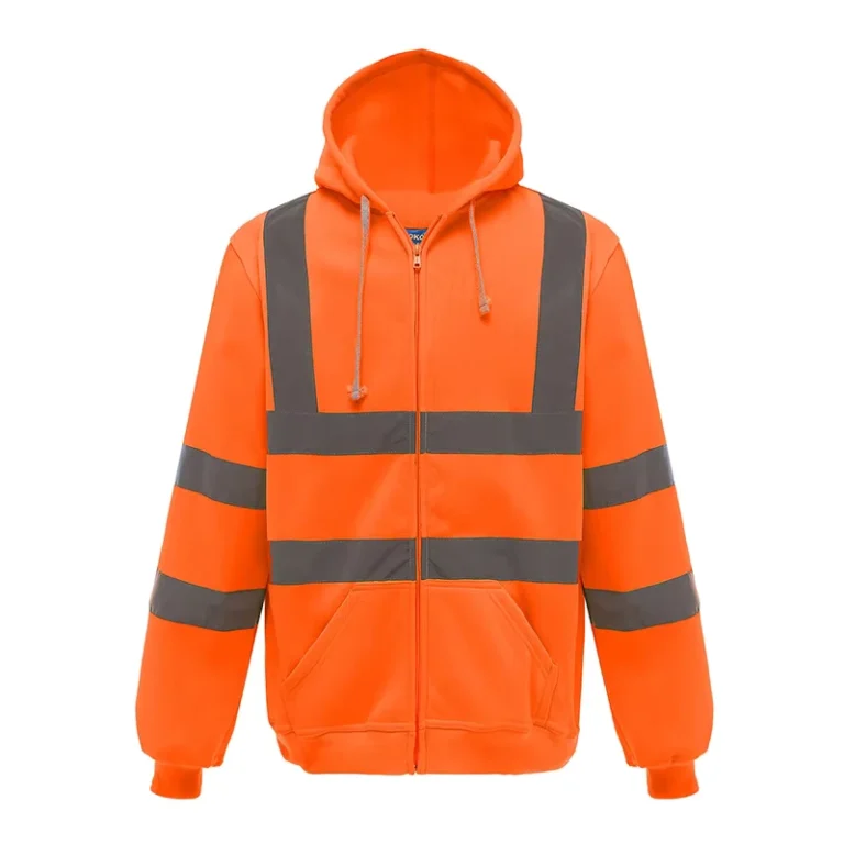 High-Visibility-Reflective-Class-3-Zippered-Hooded-Sweatshirt
