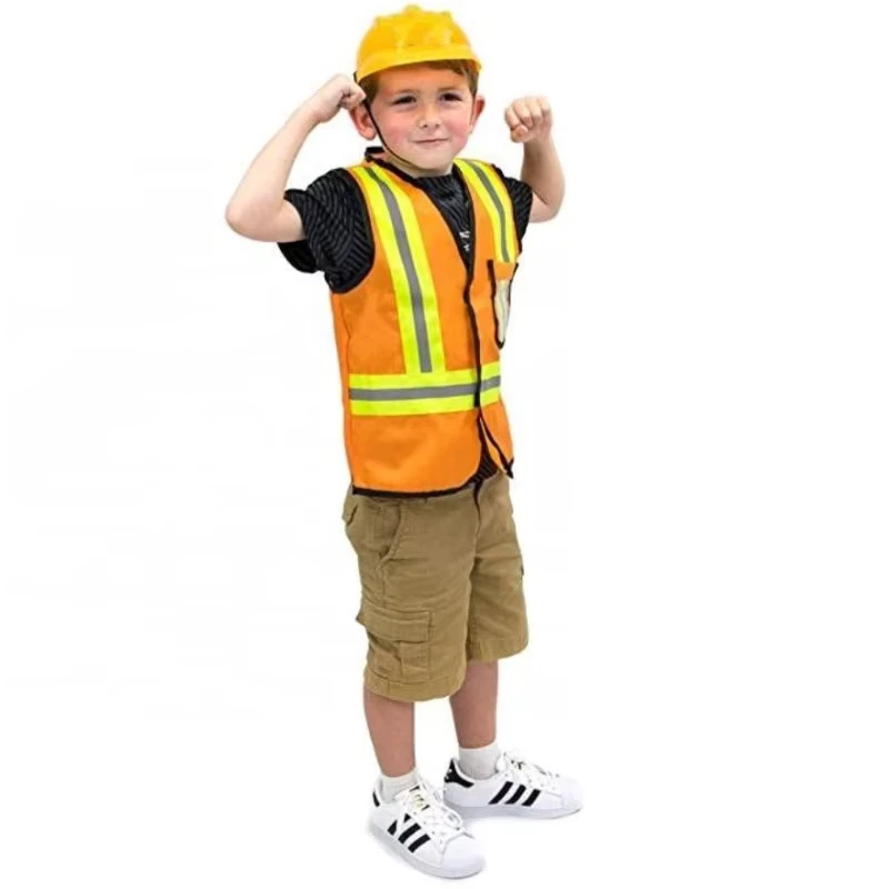 High Visibility Reflective Hi-Vis Safety Vest Made of Polyester
