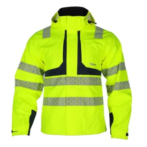 High Visibility Reflective Safety Clothing Mens Hi Vis Clothing Working Jacket With Hood