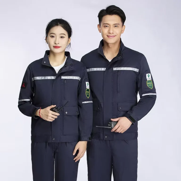 High-Visibility-Reflective-Safety-Uniform-with-Anti-Acid-Alkali-Protection-for-Traffic-and-Mining