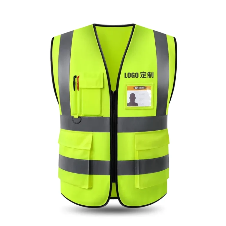 High-Visibility-Reflective-Safety-Vest-Hi-Vis-Warning-Work-Security-Vest