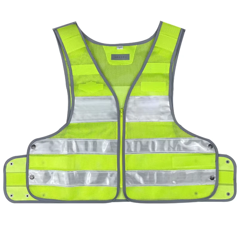 High-Visibility Reflective Safety Vest for Construction, Traffic and Industrial Use