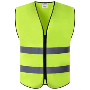 High-Visibility Reflective Safety Vest for Construction Work