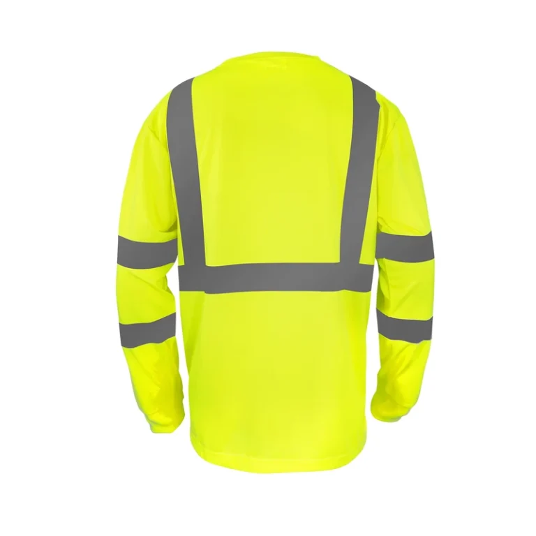 High-Visibility-Reflective-T-Shirt-130gsm-Polyester-Fluorescent-Yellow-Orange-Safety-Workwear-S-to-5XL-Seam-Sealed-CT31112