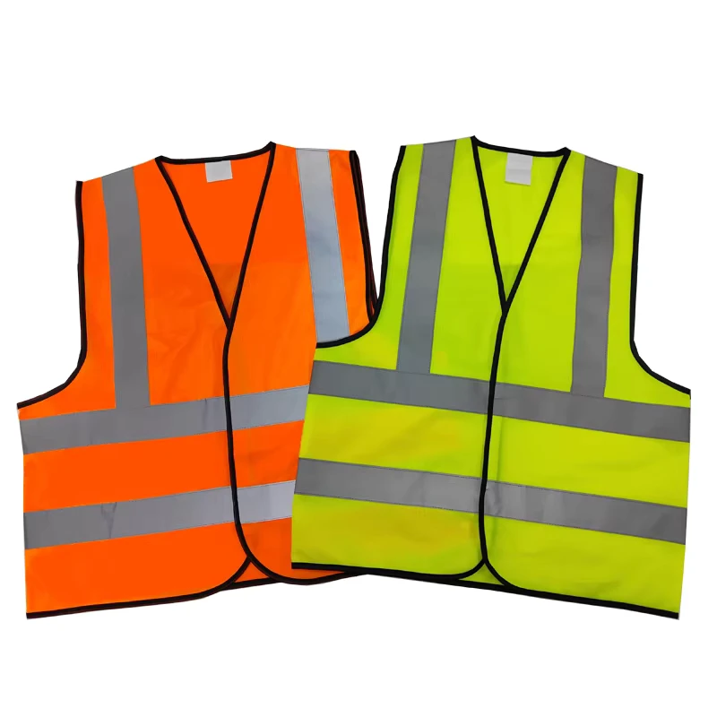 High Visibility Reflective Traffic Safety Vest for Night Riding and Work