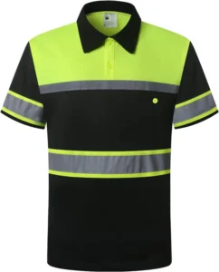 High Visibility Reflective Vest Hi Vis Safety Work Vest with Fluorescent Feature Customizable Logo Cotton Material Unisex