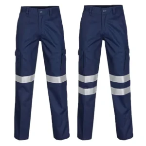 High Visibility Reflective Waterproof Construction Work Trousers for Men