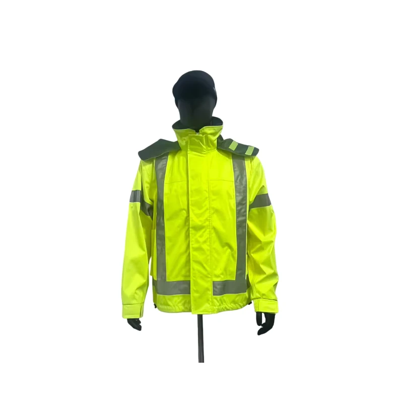 High Visibility Reflective Waterproof and Cold Proof Cotton Jacket Work Clothes Support Customization From the Source Factory