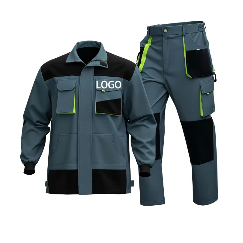 High Visibility Reflective Work Clothes Suits Resistant Safety Workwear Coveralls Construction Industrial Customized