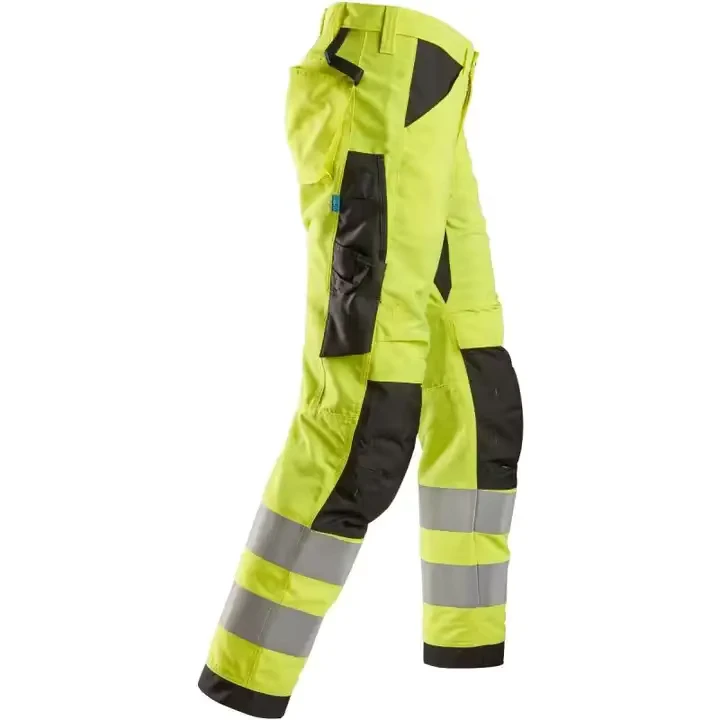 High Visibility Reflective Workwear Pants Men for Lumberjack Woodworker Uniforms