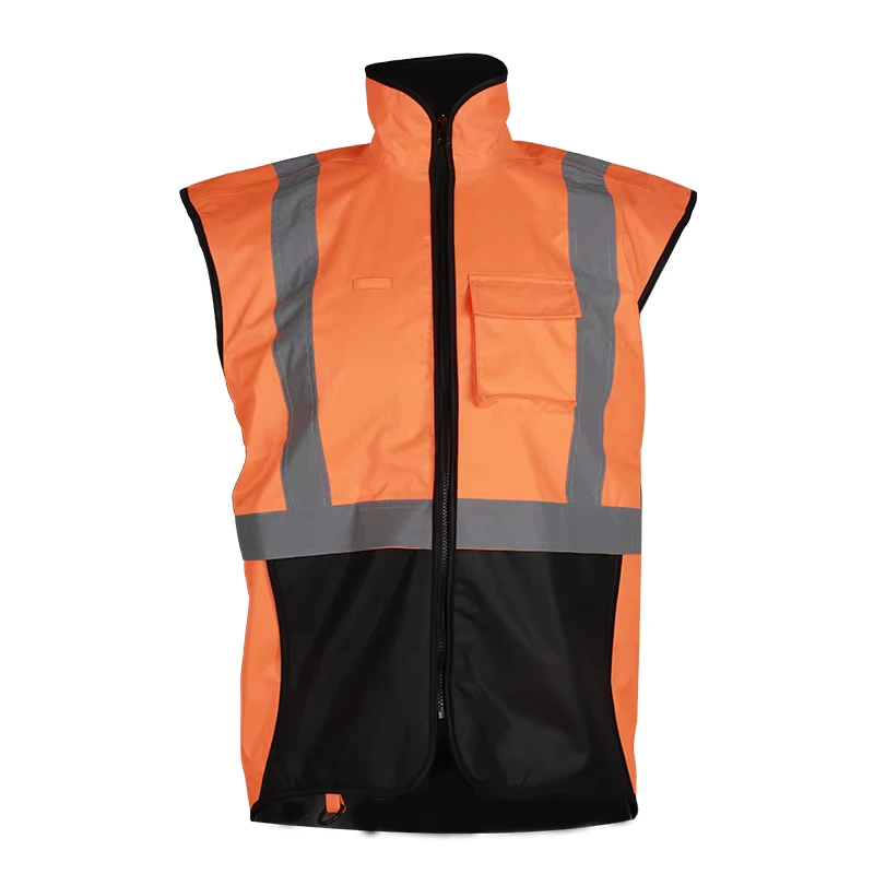 High Visibility Reflective Workwear Vest Jacket Shirt