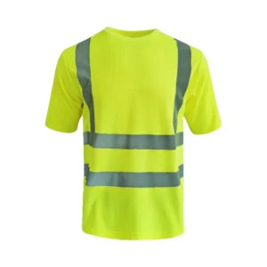 High Visibility Safety T Shirt Printing T Shirt Safety Reflective China Factory T Shirt
