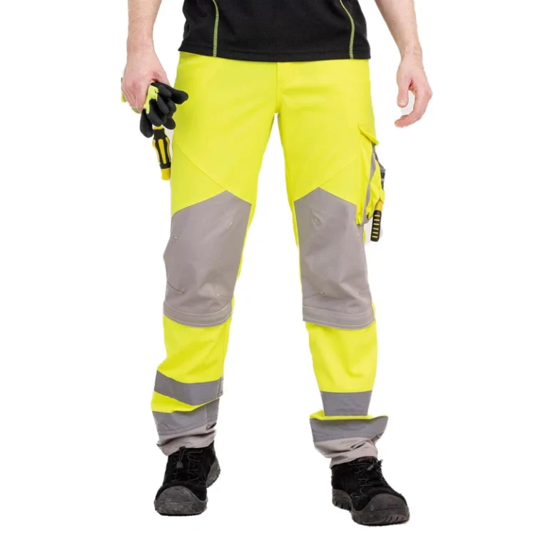 High-Visibility-Safety-Work-Pant-With-Leg-Zipper-Work-Trousers-Reflective-Safety-Cargo-Pants-Outdoor