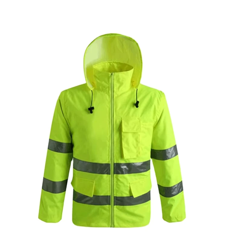 High Visibility Safety Workwear Jacket Waterproof Reflective Jackets