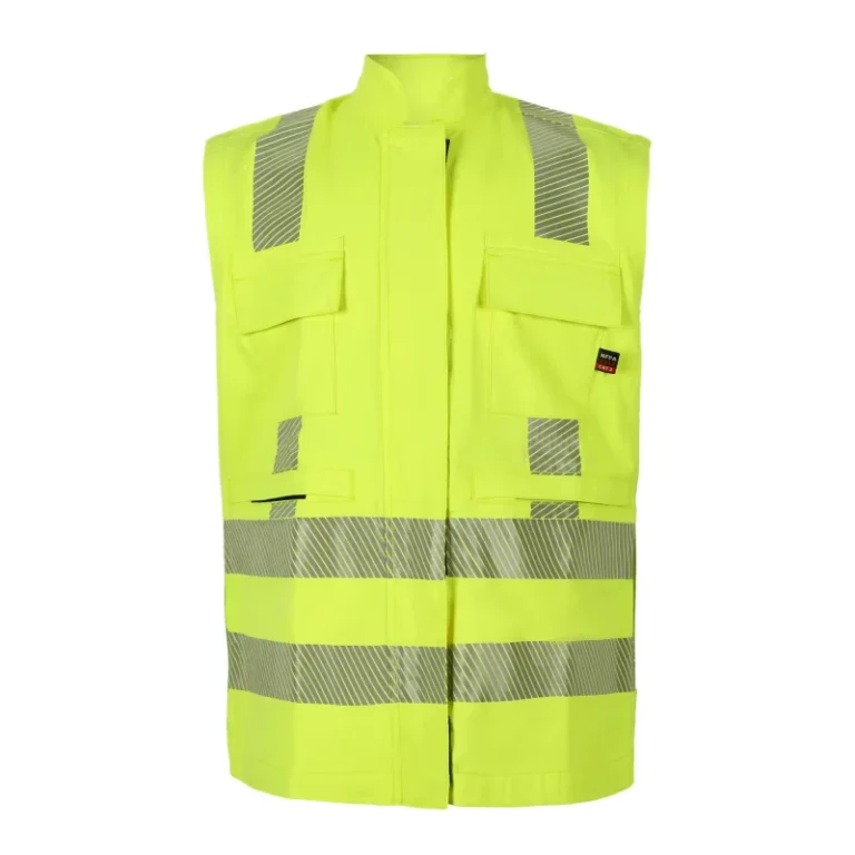 High-Visibility-Security-Gear-for-Construction-Workers-Safety-Jacket-With-Multiple-Pockets