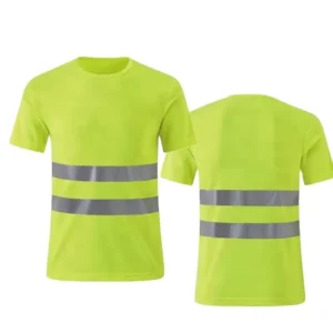 High Visibility Short Long Sleeve Hi Vis Work Shirt Safety Reflective T Shirt