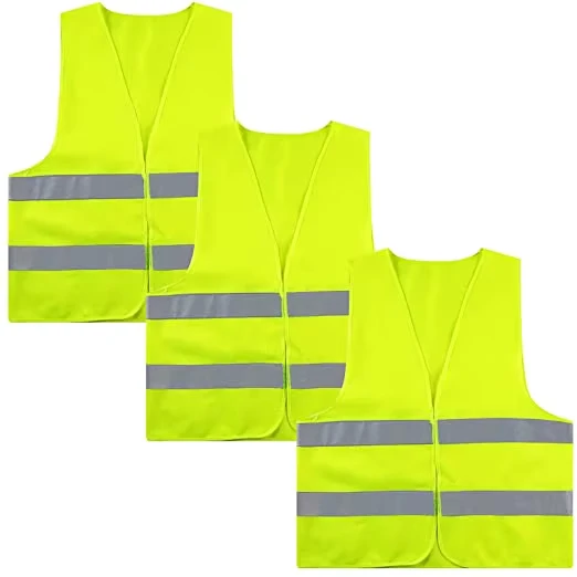 High-Visibility-Sleeveless-Safety-Vest-Yellow