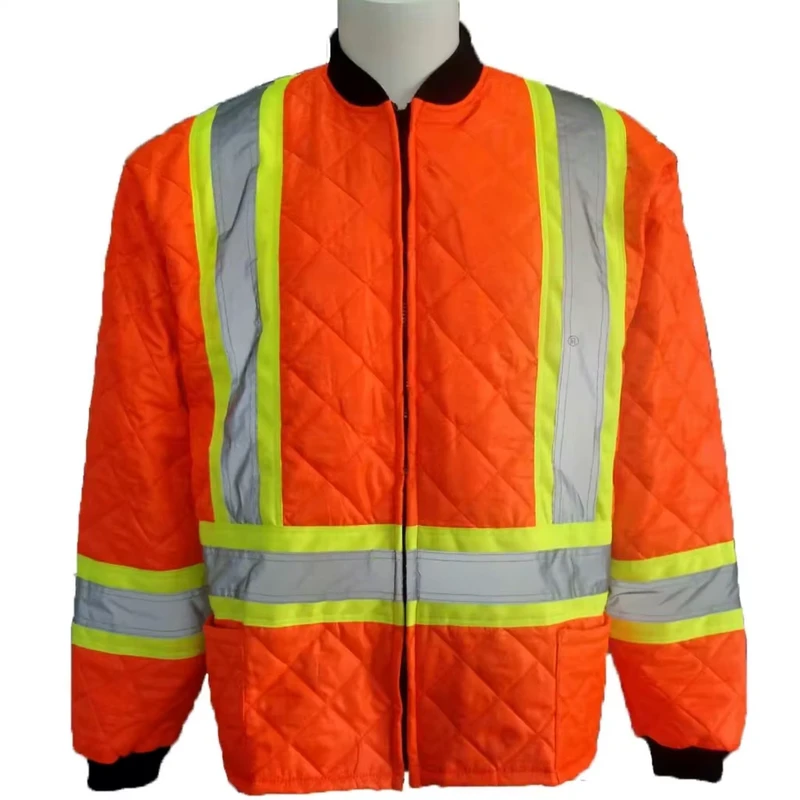 High Visibility Waterproof Customized Workwear Flame Resistant CE Certified Men's Safety FR Jacket