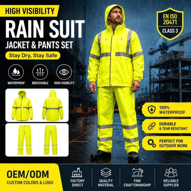 High-Visibility-Waterproof-Rain-Suit-Reflective-Rain-Jacket-and-Pants-Safety-Rainwear-for-Construction-Work
