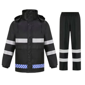 High Visibility Waterproof Reflective Safety Jacket for Outdoor Work All Weather Road Safety Gear