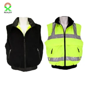 High Visibility Winter Reversible Safety Vest Jacket