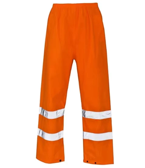 High Visibility Work Pants Hi Vis Security Rain Pant