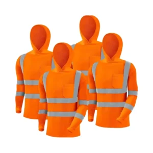 High Visibility Work Shirts for Construction Reflective Safety Clothing with Sun Protection T-Shirts