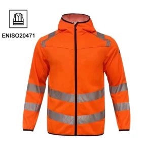 High Visibility Workwear Clothing Reflective Jacket Men’s Knitted Jacket