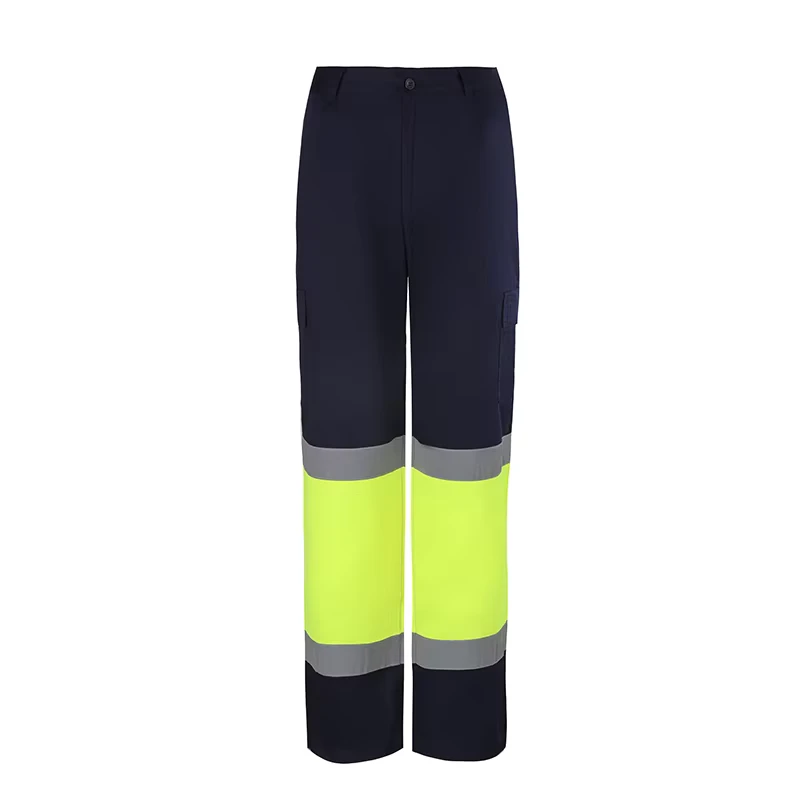 High Visibility Workwear Outdoor Construction Mens Work Pants Reflective Safety Clothing Custom Protective Uniform