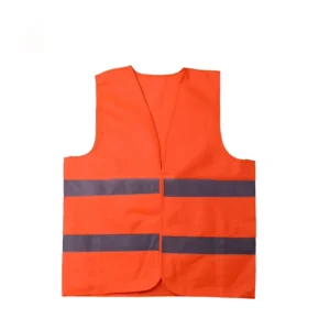 High Visibility Yellow and Orange Reflective Safety Vest