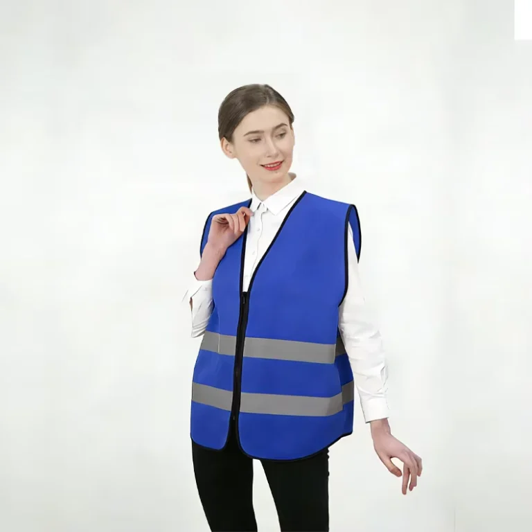High-Visibility-Zipper-Safety-Vest-for-Women-and-Men-with-2-Reflective-Strips