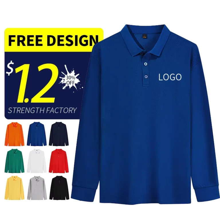 High-end-Custom-Mens-Embroidered-Printing-logo-Long-Sleeve-Polo-Shirts-Uniform-Comfortable-Cotton-Work-Golf-Polo-t-Shirts