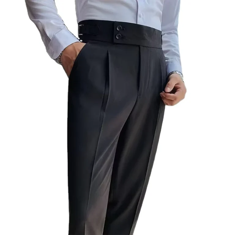 High-grade-Mens-Business-Pants-Vintage-Pants-Mens-Pants-Trousers