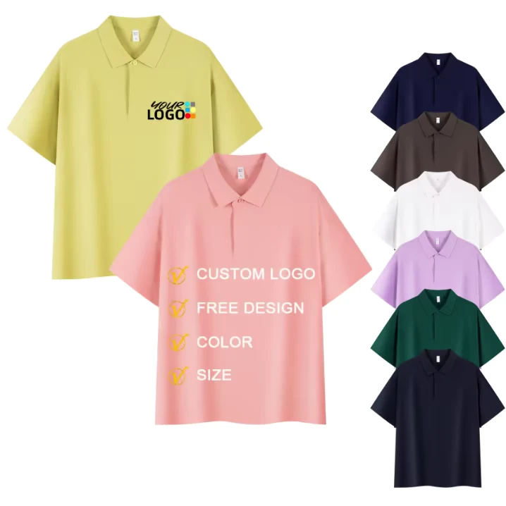 High-quality-Golf-and-Polo-T-shirts-Custom-Designs-Printed-and-Embroidered-Solid-White-Mens-Polo-Shirts
