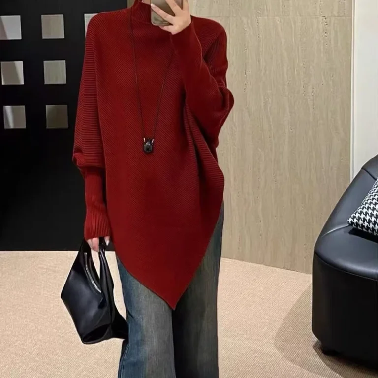 High-quality-womens-winter-special-loose-knit-sweater-top-Garment