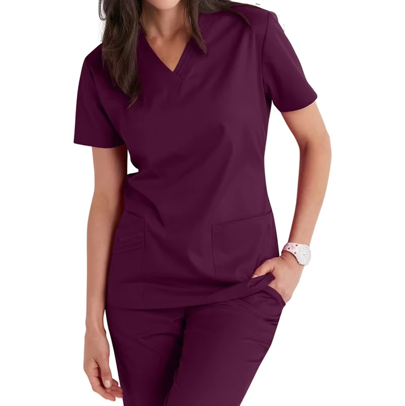 Hospital Female Staff Nurse Uniform Design