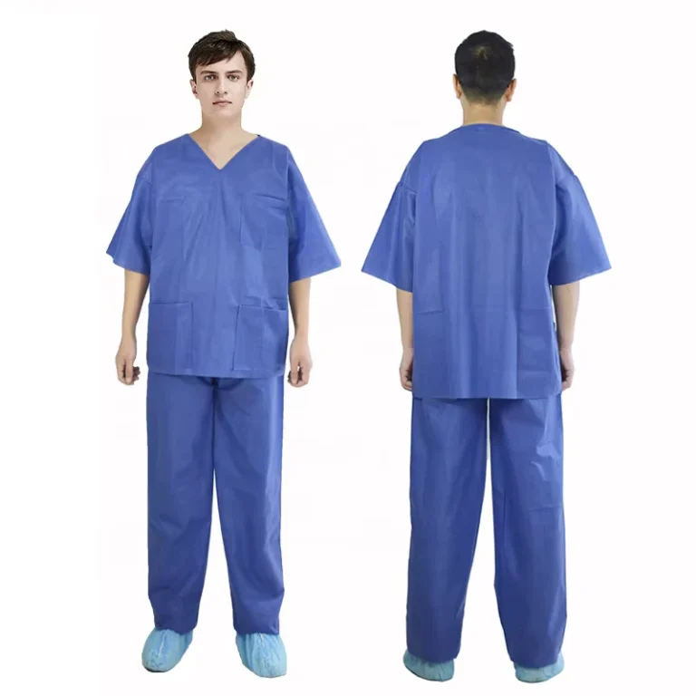 Hospital-Medical-Doctor-Uniforms-Medical-Nursing-Scrubs-Set-Unisex-Scrub-Suit