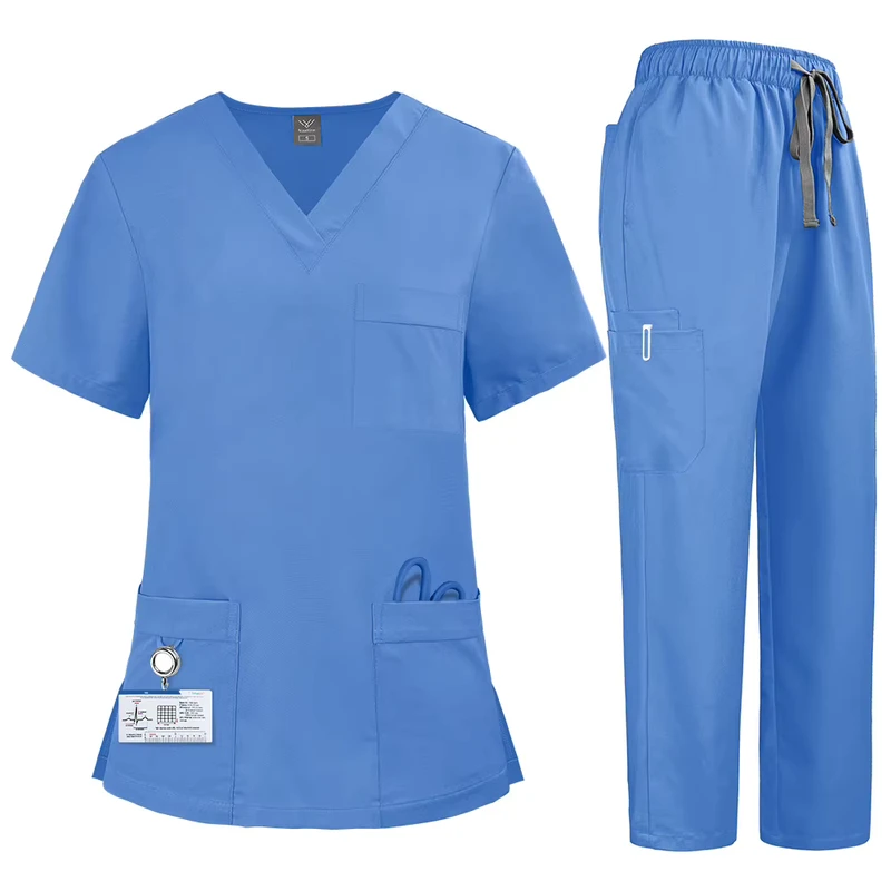Hospital Operating Room Scrubs for Physicians, Nurses, and Dentists Winter and Summer Workwear OEM Model XL