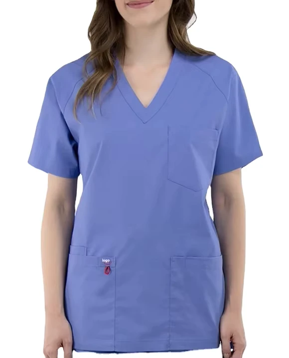 Hospital Short-Sleeve Medical Nursing Jogger Scrub Uniform Sets