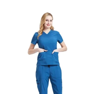 Hospital Uniforms Custom Scrubs Scrubs Uniforms Polyester Spandex Jogger Set Top Medical Scrubs Uniform