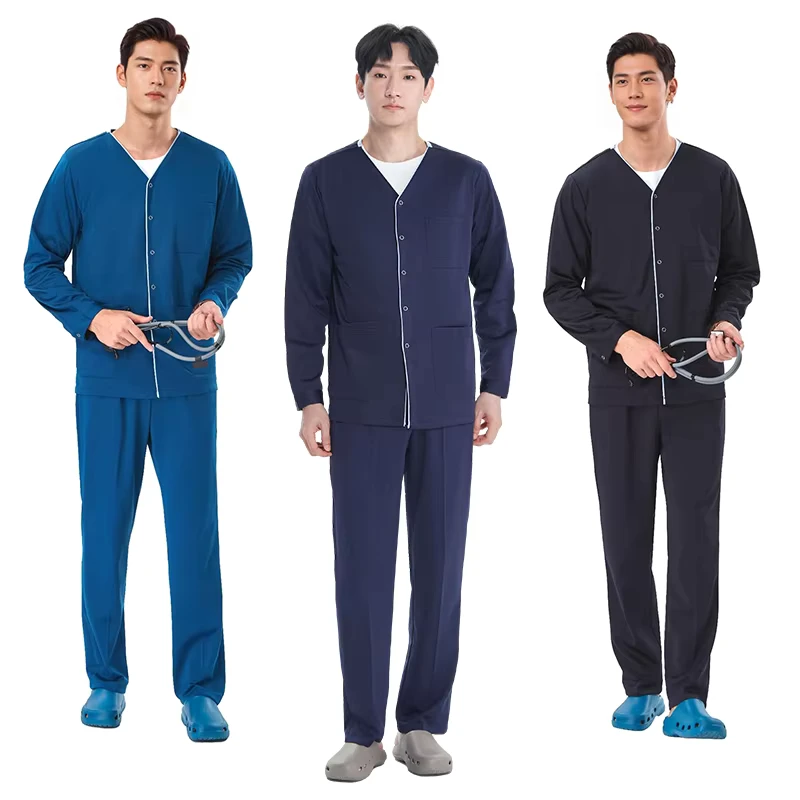 Hot Sale Pet Hospital Doctor Nursing Suits Fashion Women Medical Scrub Sets Dentist Nursing Suit Hospital Doctor Outfit L3