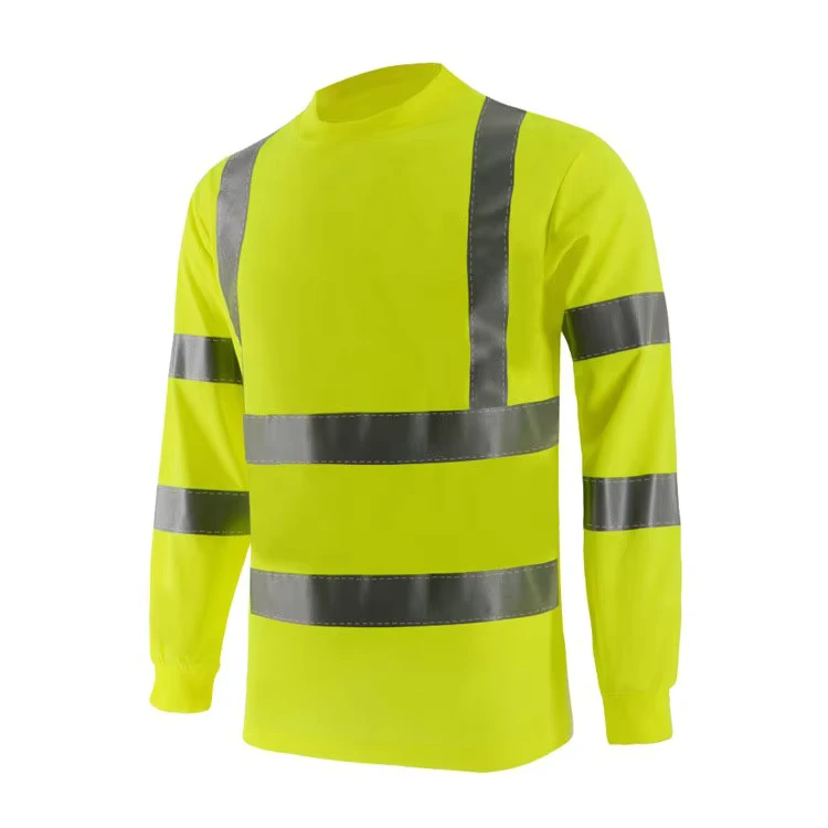 Hot-Sales-Custom-Logo-Dry-Fit-Polo-Men-Workwear-Long-Sleeve-Work-Safety-Cloth-Safety-Reflective-T-Shirt