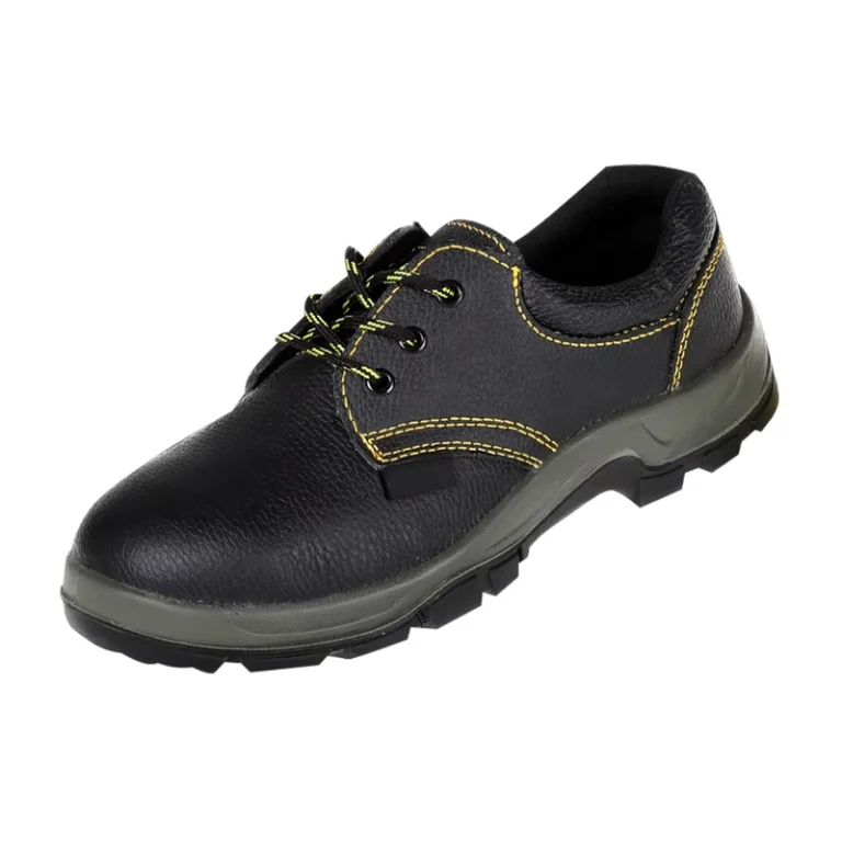 Hot-Selling-Comfortable-Anti-Slip-Mid-Cut-Steel-Toe-Safety-Shoes-Insulated-Leather-Electrical-Shock-Resistant-Foot-Protection
