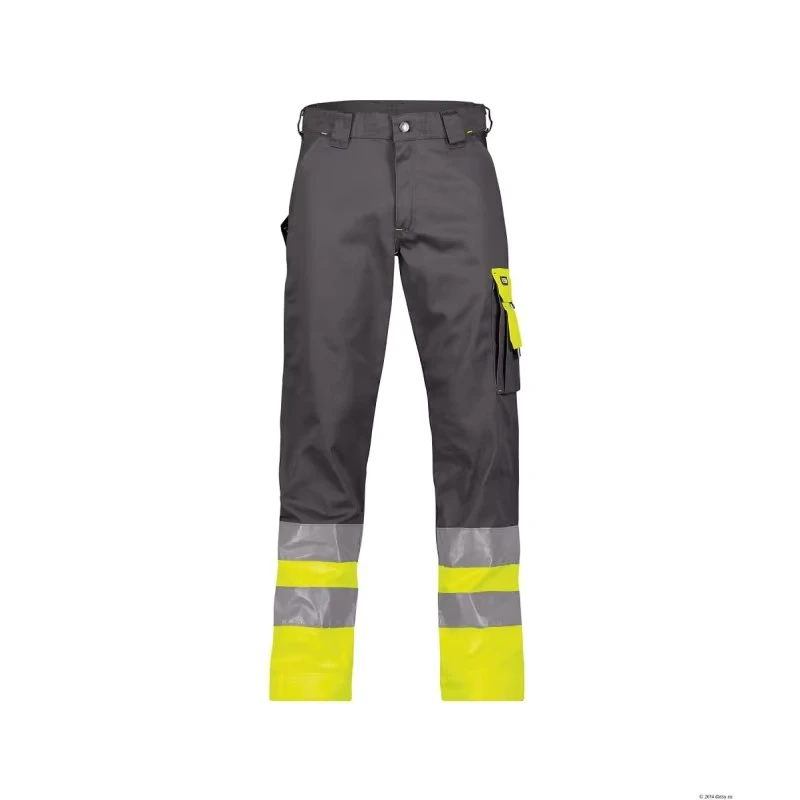 Hot Selling High Quality Outdoor High Visibility Cargo Pants Hi Vis Worker Pants Safety Reflective Work Pants