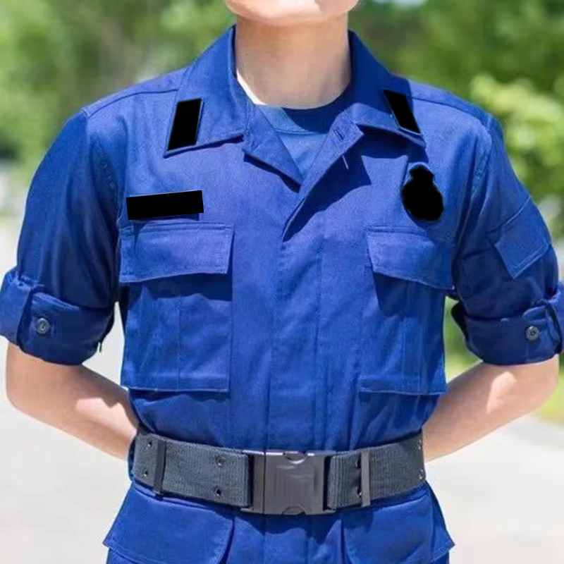Hot Selling Security Uniform Shirt Professional Custom Design Gateman Security Guard Uniform