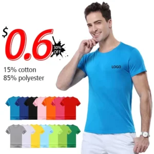 Hot Selling Summer Plus Size Blank Solid Street Apparel Short Sleeve Cotton High Quality Crew Neck Custom Printed T shi