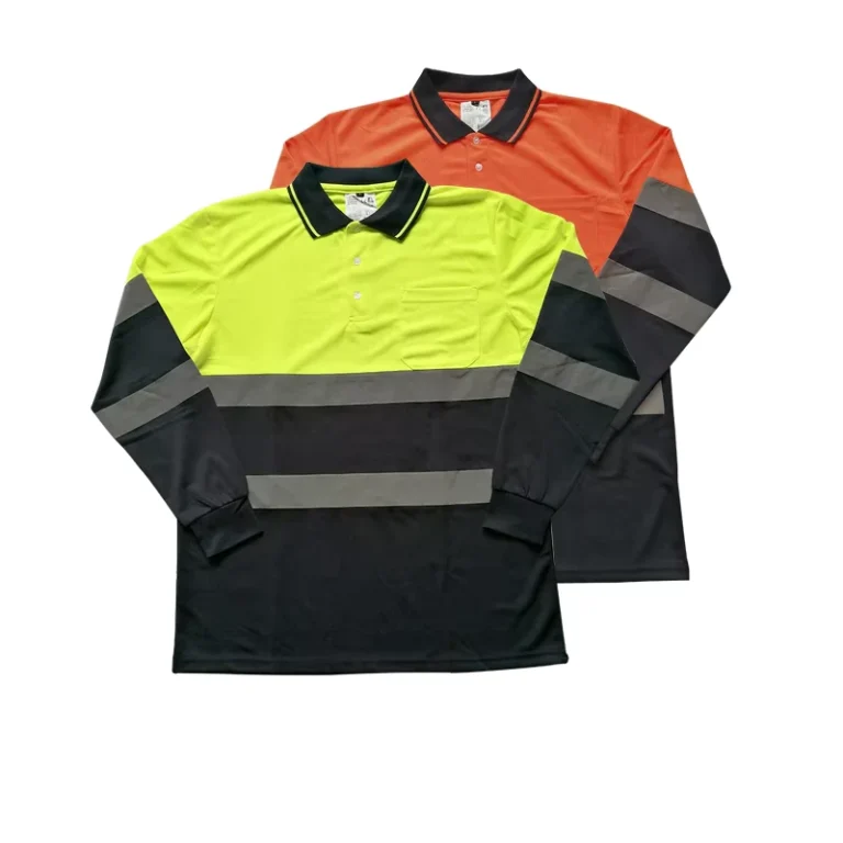 Hot-sale-Wicking-Birdeye-High-Visibility-Long-Sleeve-Shirts-Reflective-Safety-Clothing-Hi-Vis-Safety-Work-Construction-Shirts