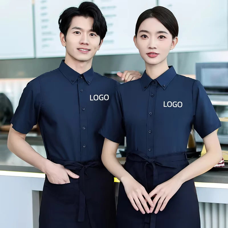 Hotel Western Restaurant Staff Waiter Uniform Shirts